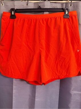 Old Navy Bright Orange Athletic Shorts